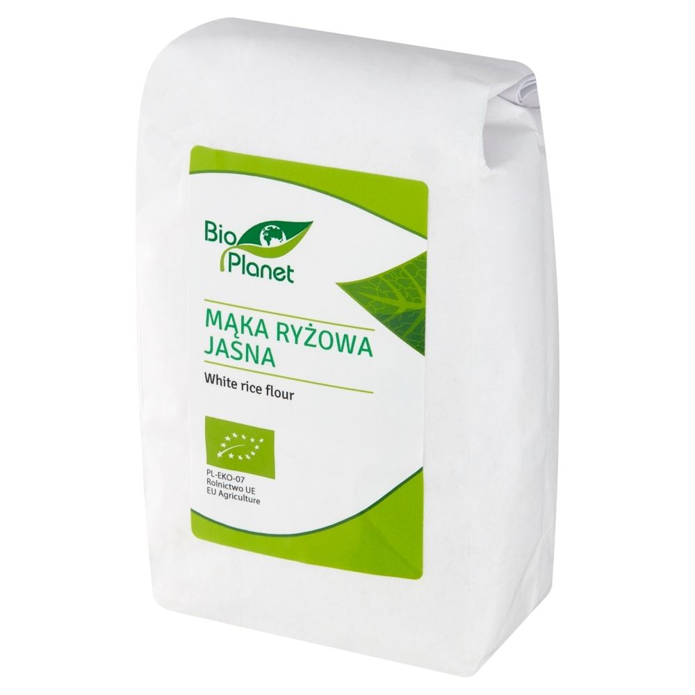 BIO Planet Mąka Ryżowa Jasna BIO 500g