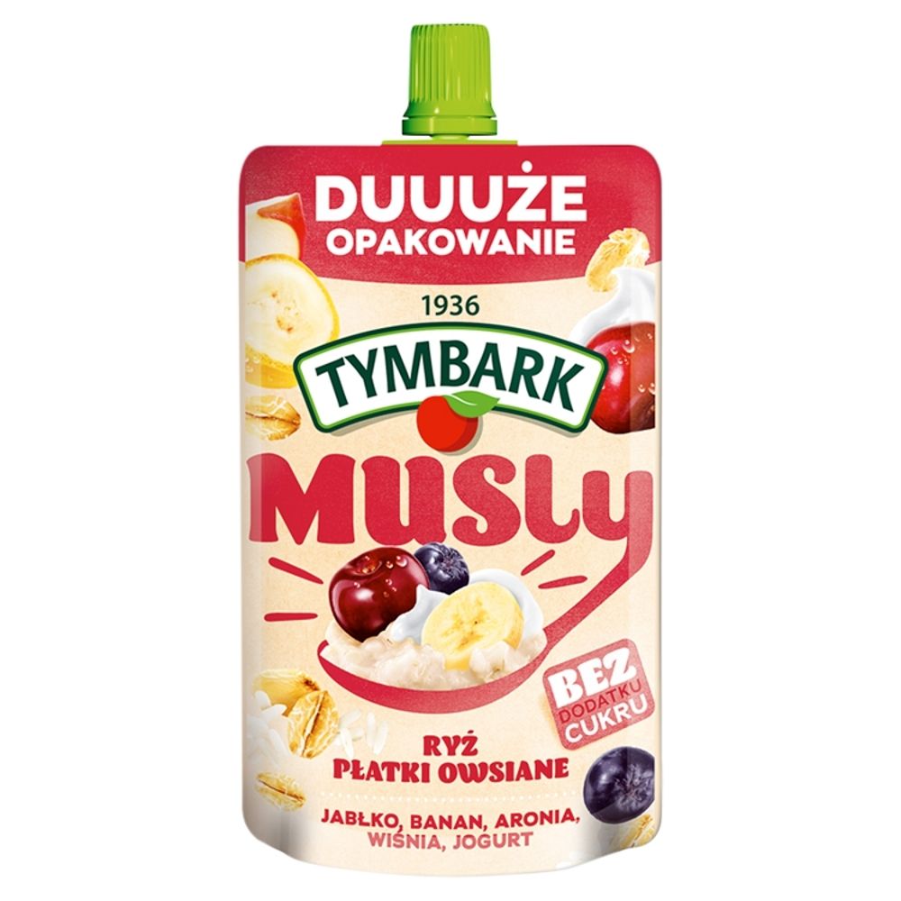 musly płatki owsiane - ryż - wiśnia - aronia