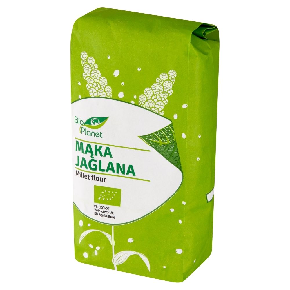BIO Planet SERIA MĄKI I SKROBIE mąka jaglana bio 500 g