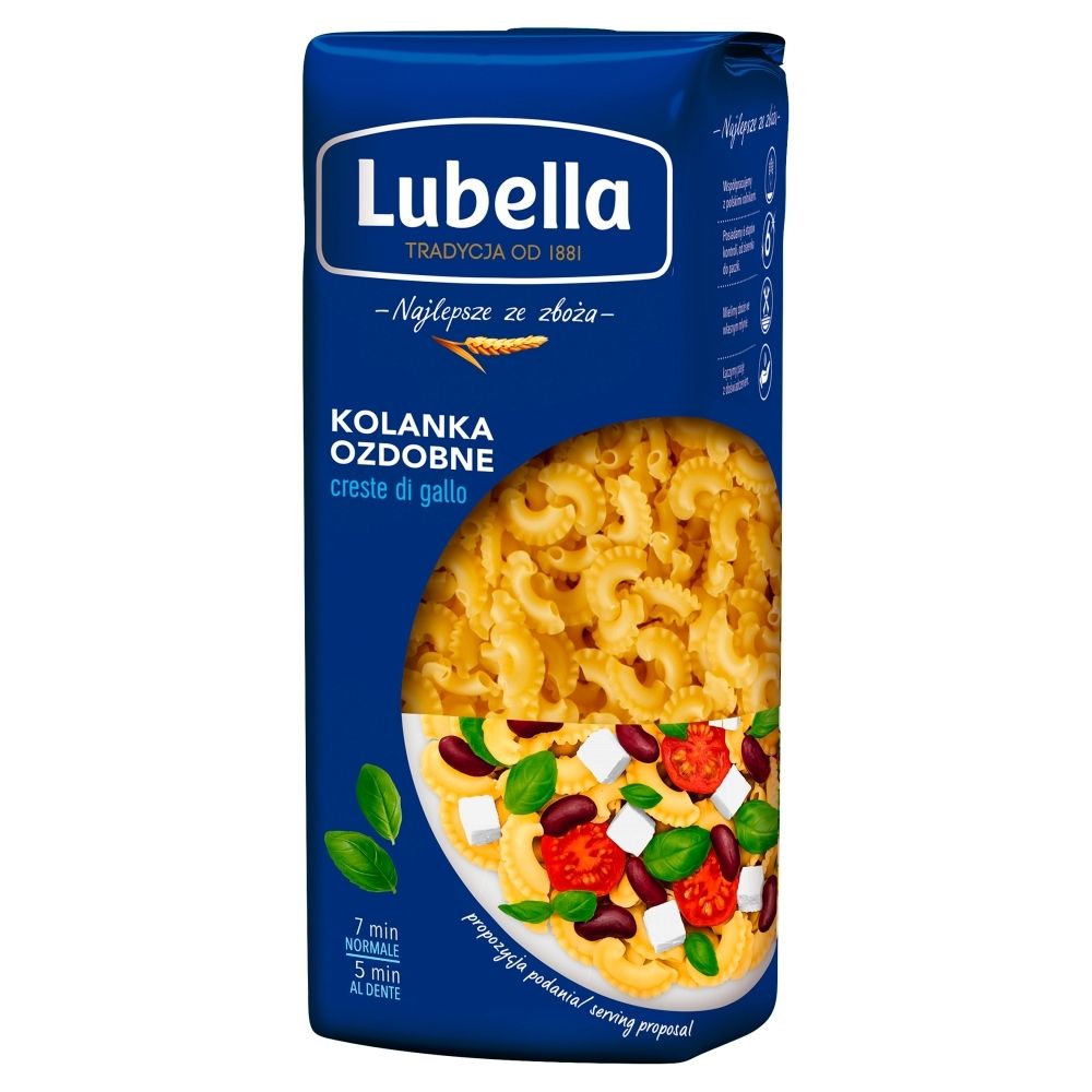 Lubella Creste Di Gallo Makaron Kolanka Ozdobne 400 G
