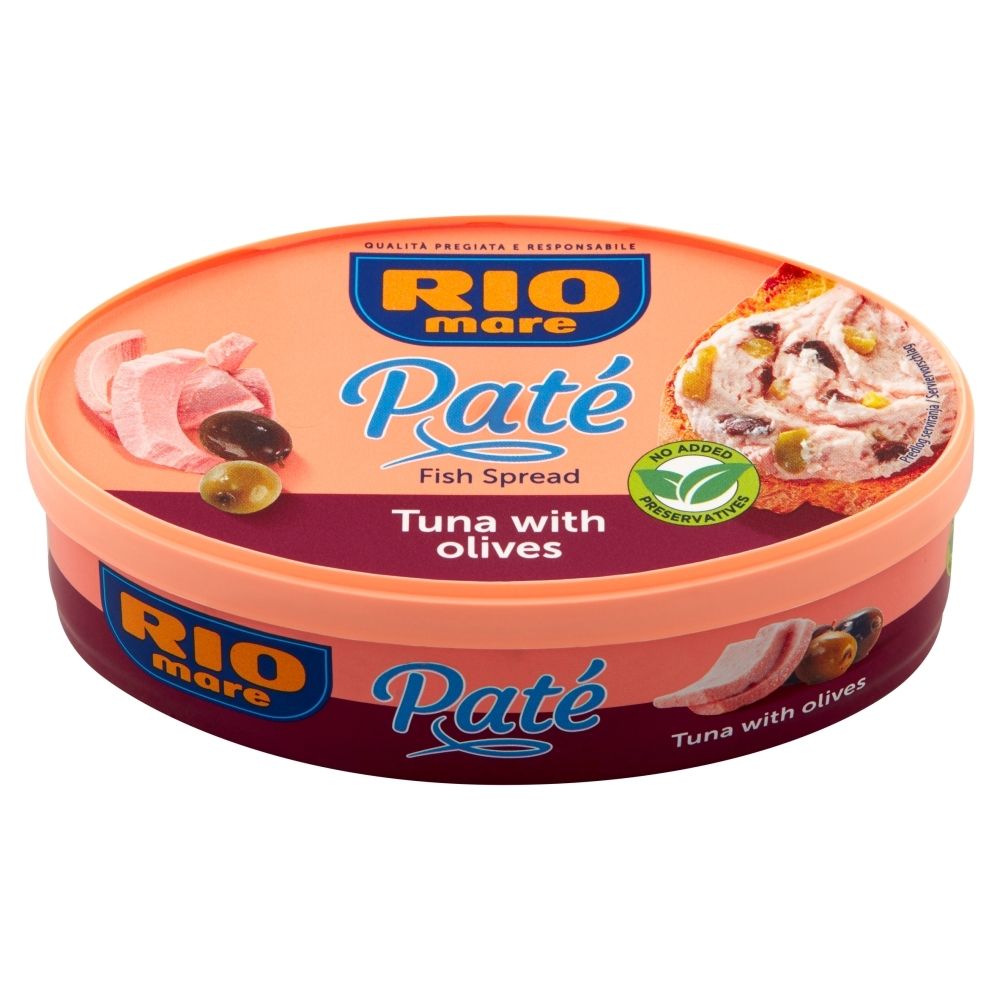 .Rio Mare pasztet z tuńczyka z oliwkami 115g