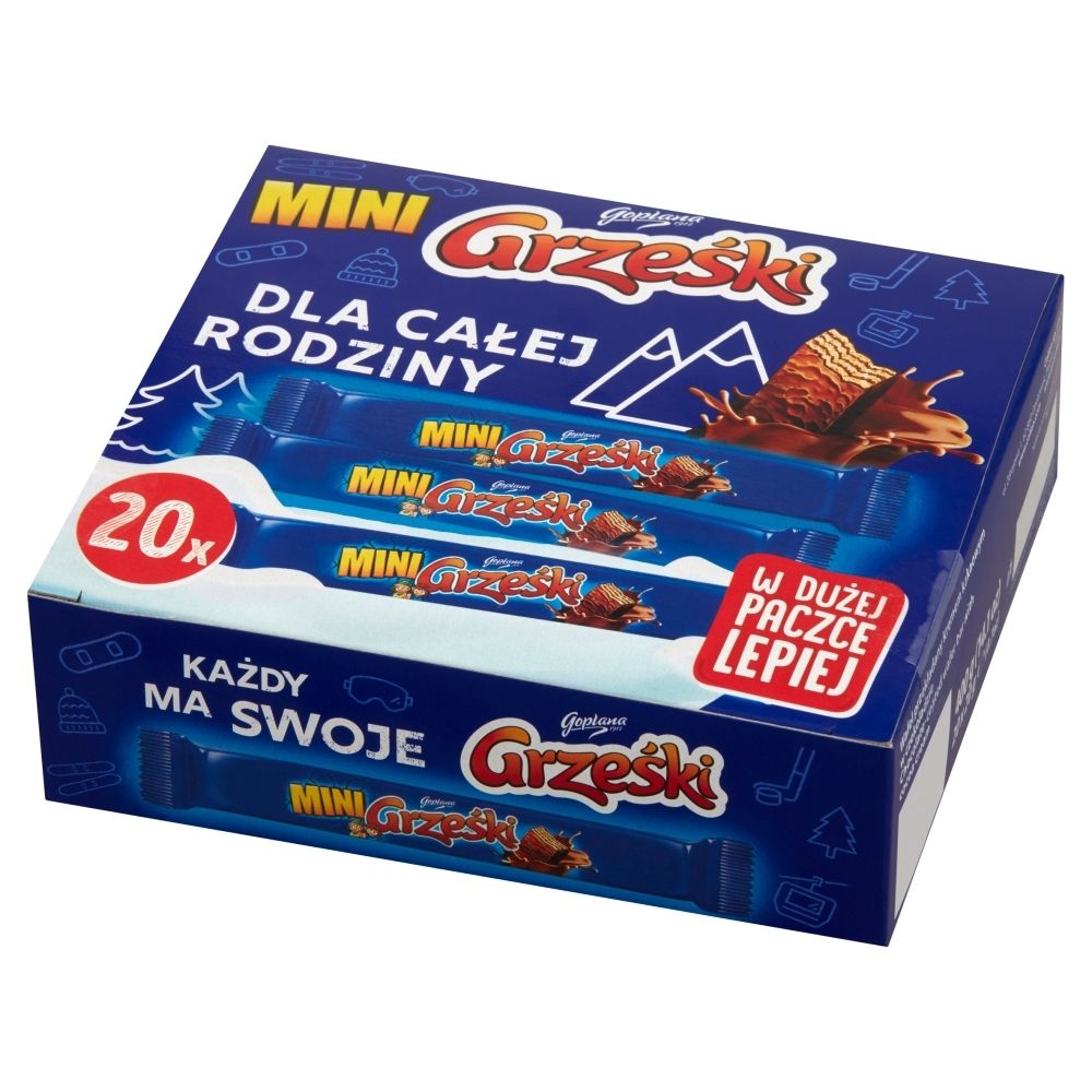 Goplana Grześki Mini w czekoladzie 400g