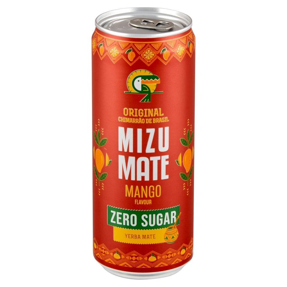 Vitamizu Napój lekko gazowany Yerba Mate Mango 330 ml