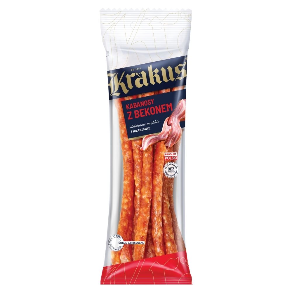 Kabanosy z bekonem 95 g Krakus