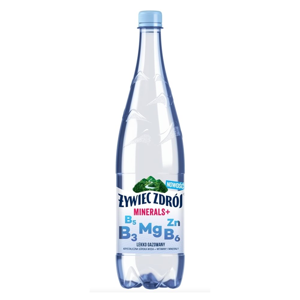 Żywiec Zdrój Minerals+ napój lekko gazowany 1.2 l