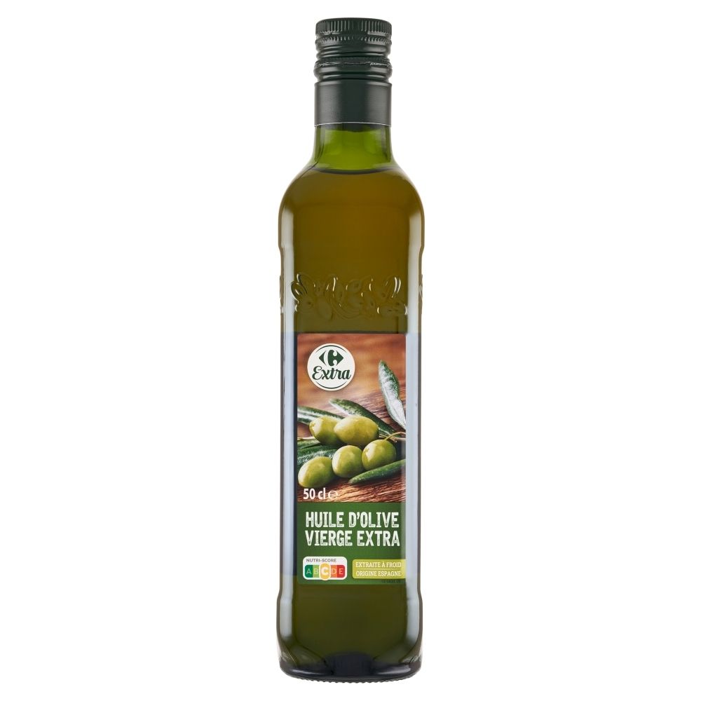 Carrefour Extra Oliwa z oliwek najwyższej jakości z pierwszego tłoczenia 50 cl
