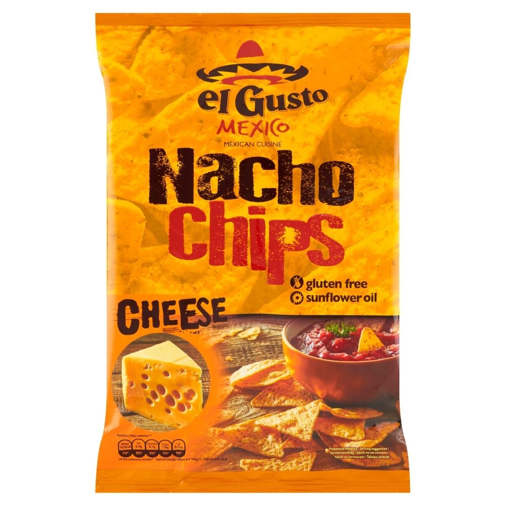 el Gusto Mexico Nachos Cheese 180 g