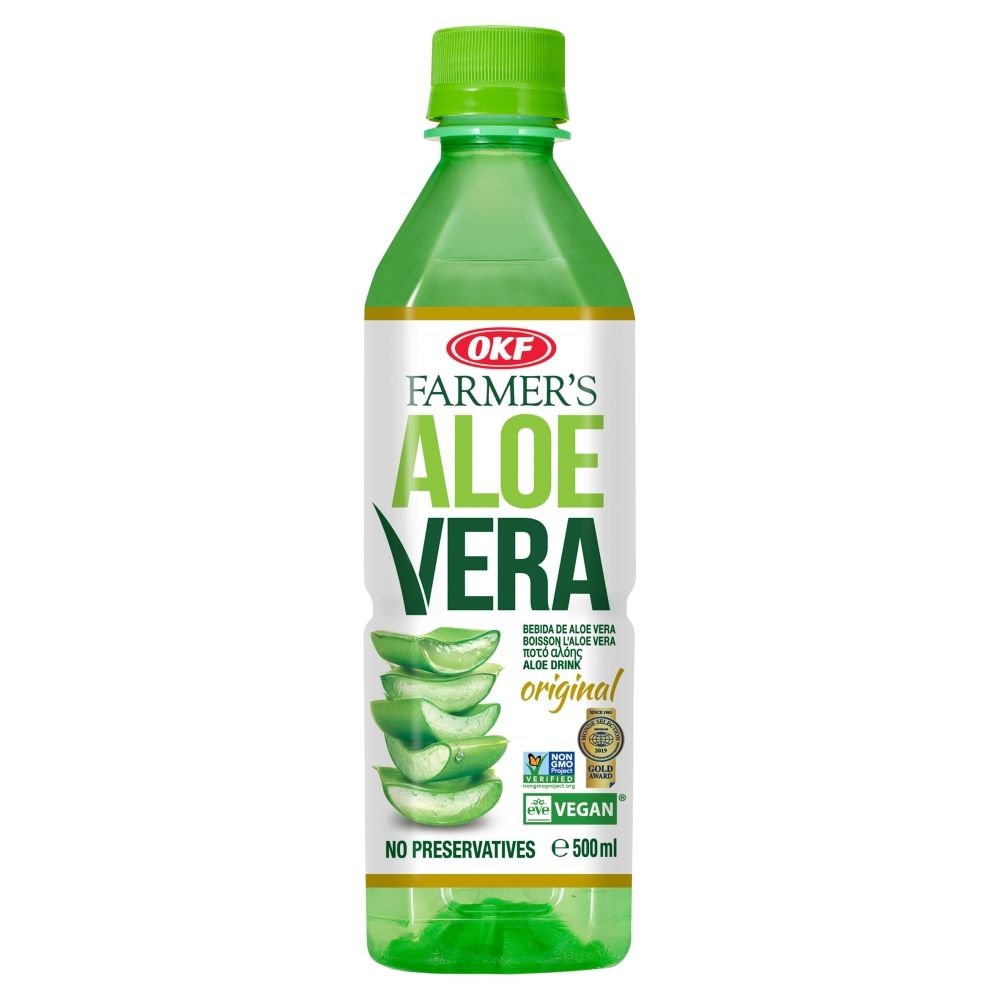 OKF Napój z cząstkami aloesu naturalny 500 ml 8809713912301