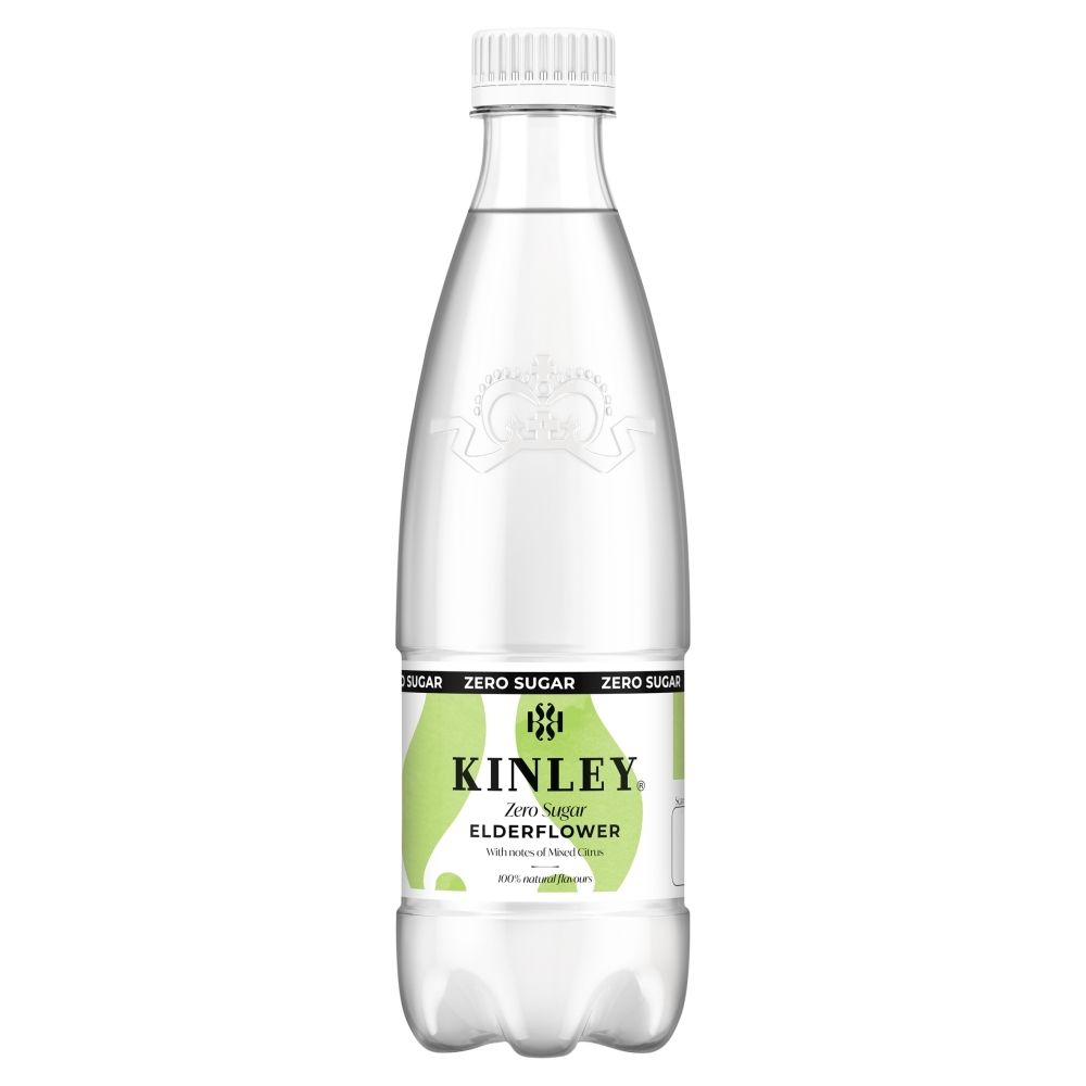 Kinley Zero Sugar Elderflower 500 Ml