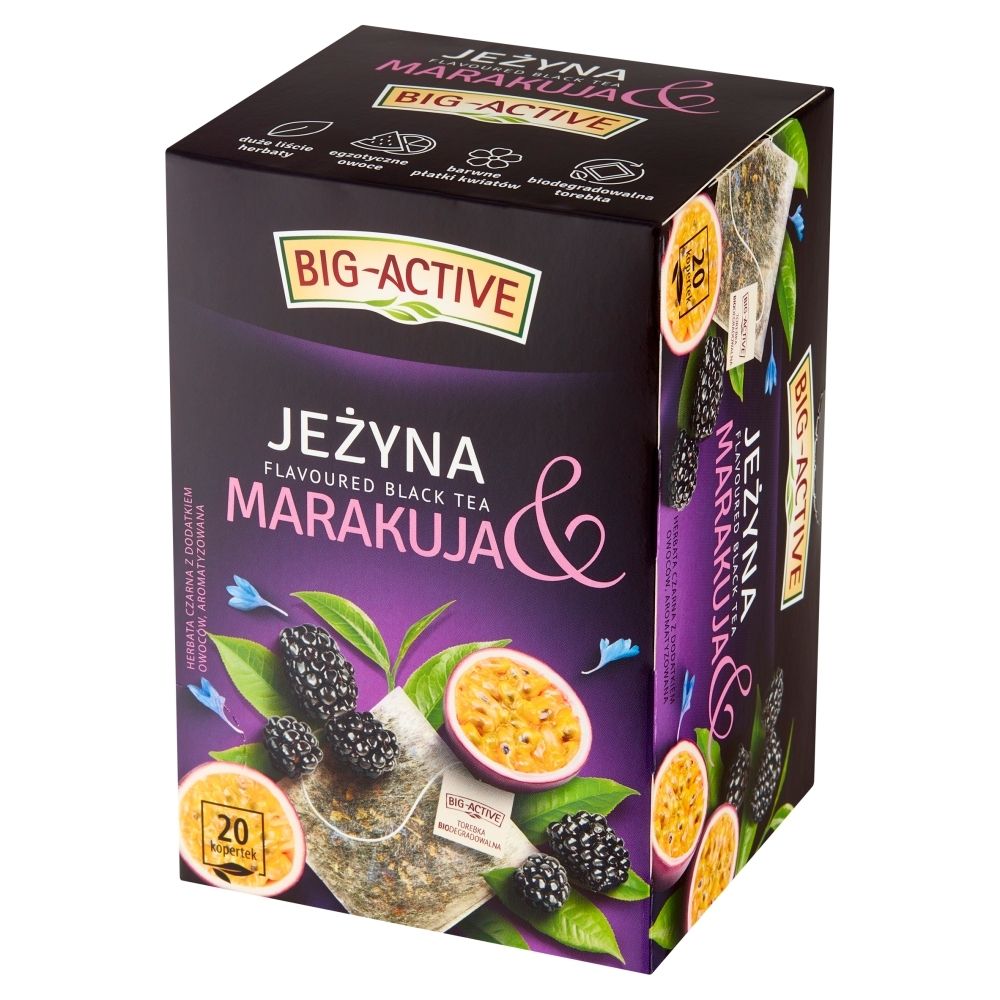 Big-Active Jeżyna Marakuja czarna ex20
