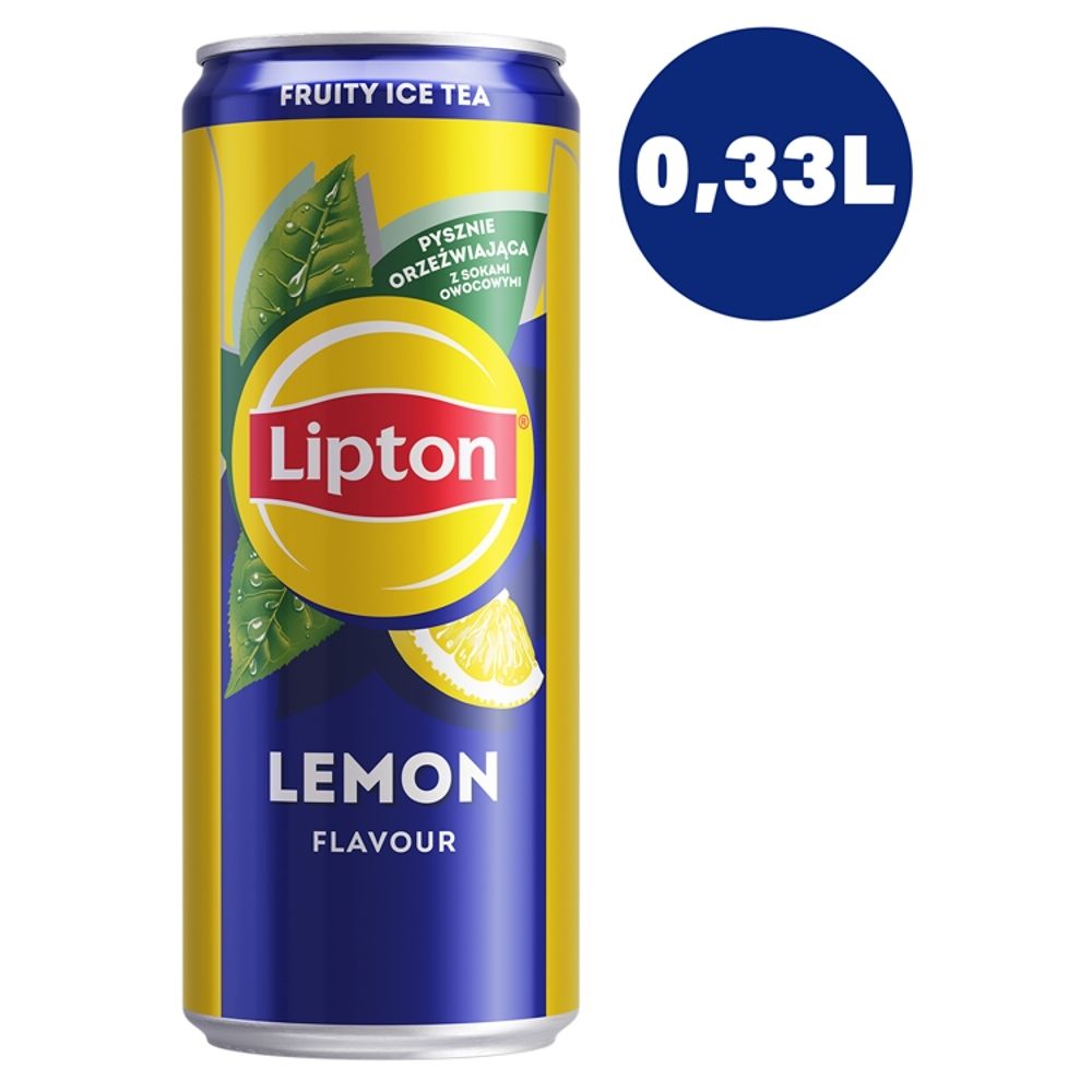 Lipton Ice Tea Lemon Napój niegazowany 330 ml