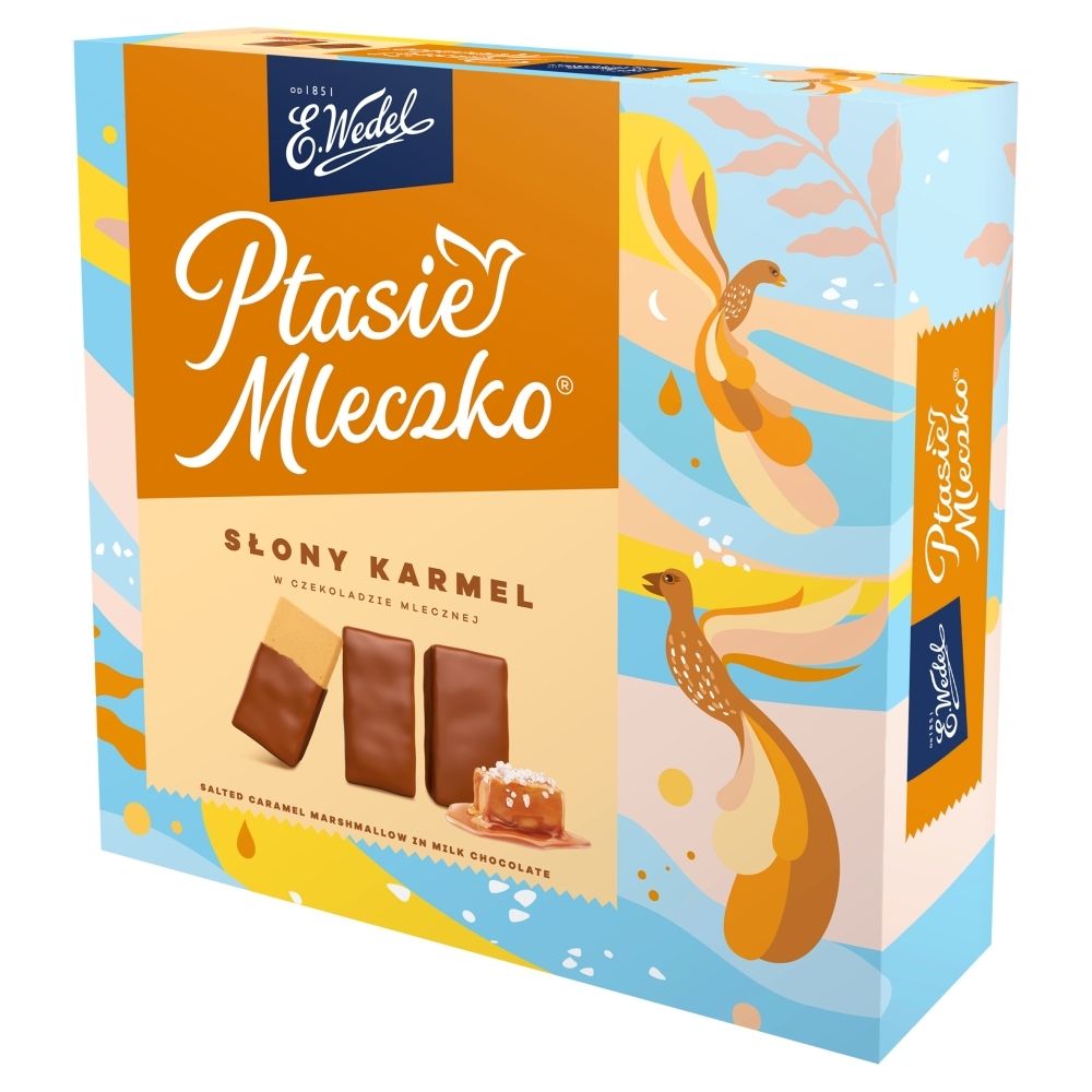 E. Wedel Ptasie Mleczko słony karmel 340 g