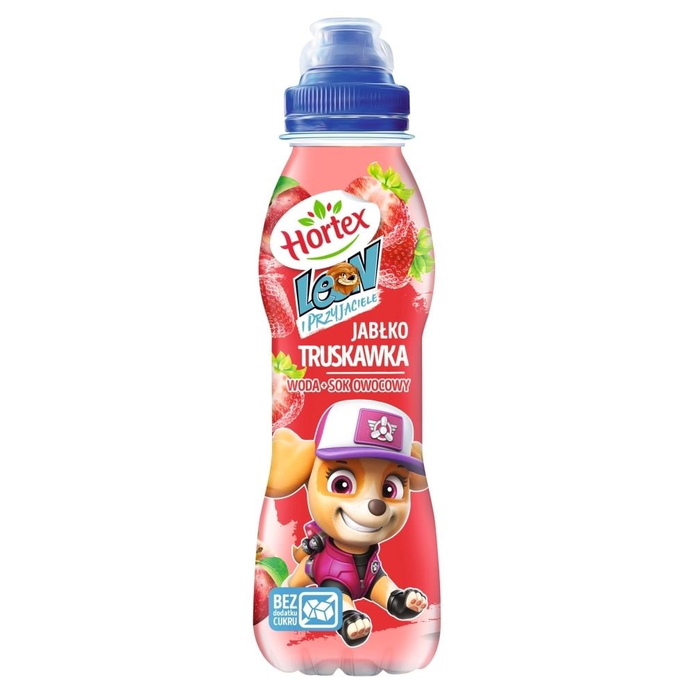 Hortex Leon i Przyjaciele Napój owocowy truskawka 400 ml
