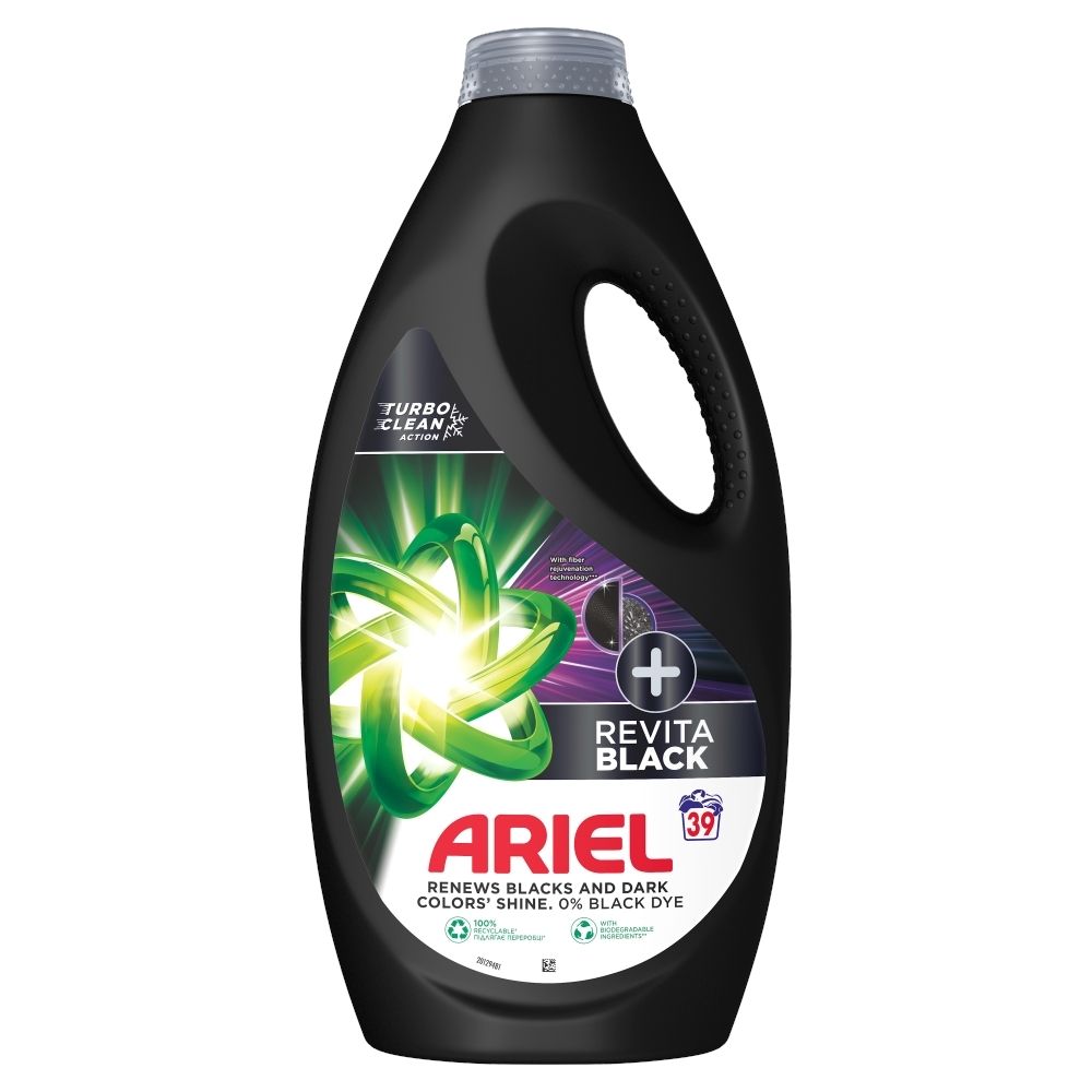 Ariel Płyn do prania, 39 prań, +Revitablack