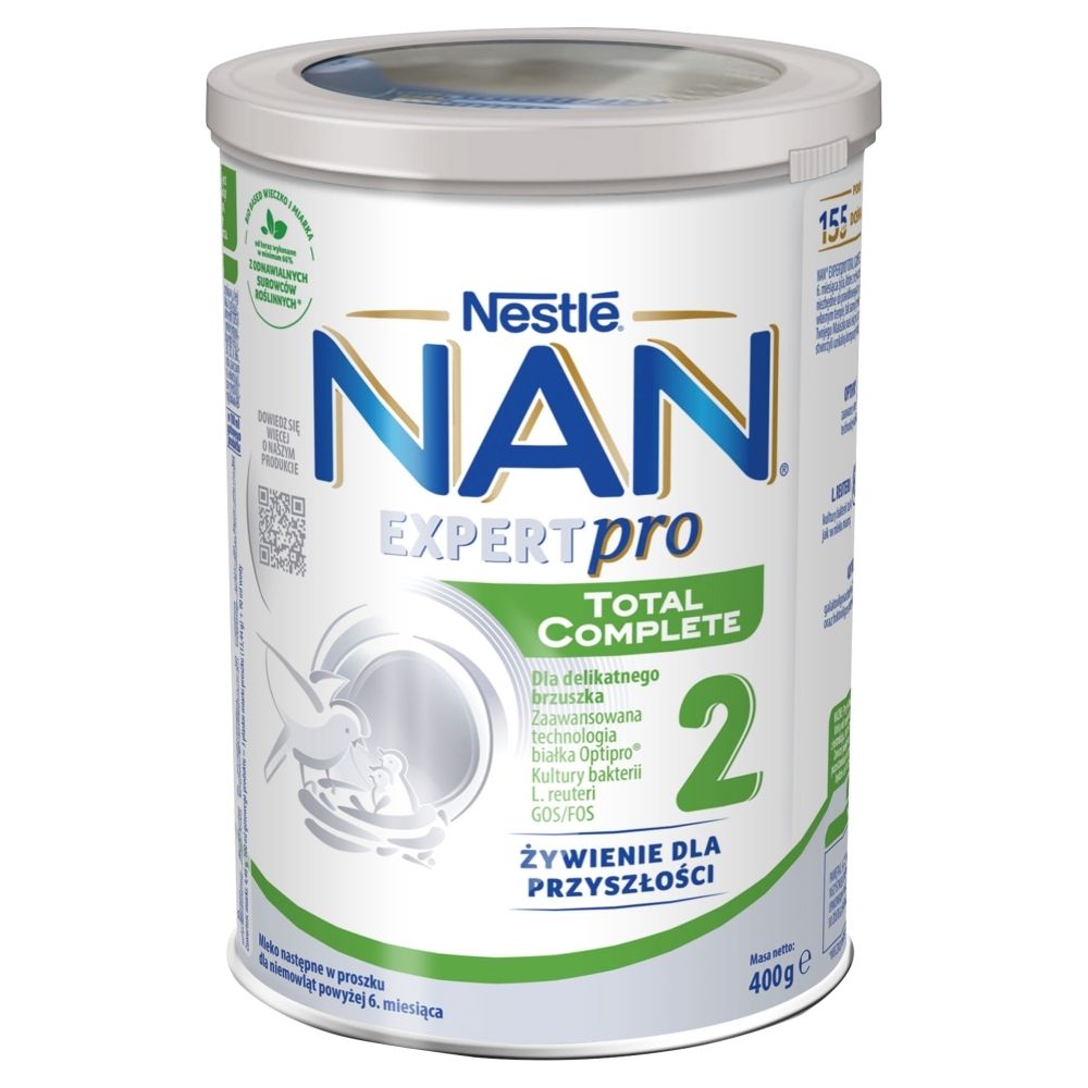 NAN EXPERTPRO Total Complete 2 Mleko następne w proszku dla niemowląt powyżej 6. miesiąca 400 g