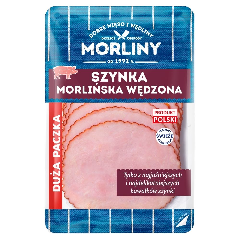 Szynka Morlińska Wędzona 200 g Morliny