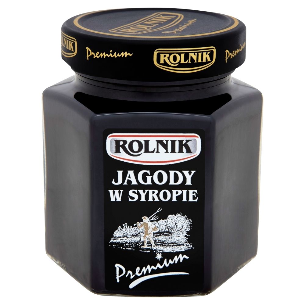 Rolnik Jagody w syropie 320 g