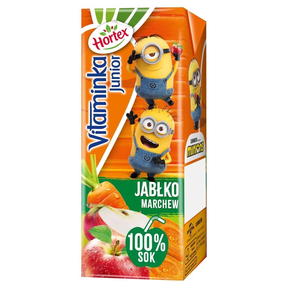 SOK VITAMINKA JUNIOR MARCH-JABŁ 200 ml HORTEX