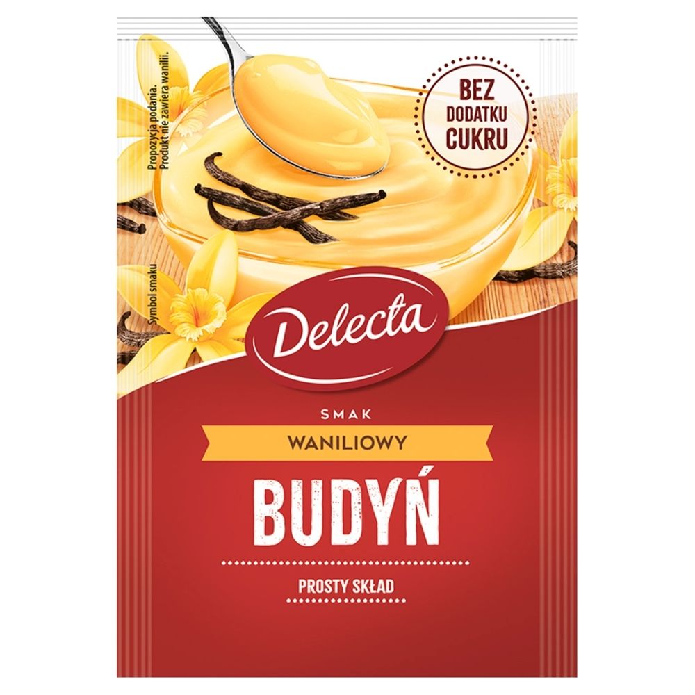 Budyń waniliowy DELECTA bez cukru 40 g