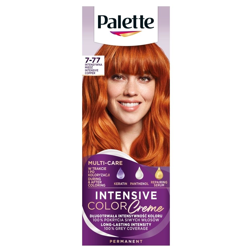 PALETTE ICC FARBA D/WŁ. 7-77 INTENS.MIEDŹ /321
