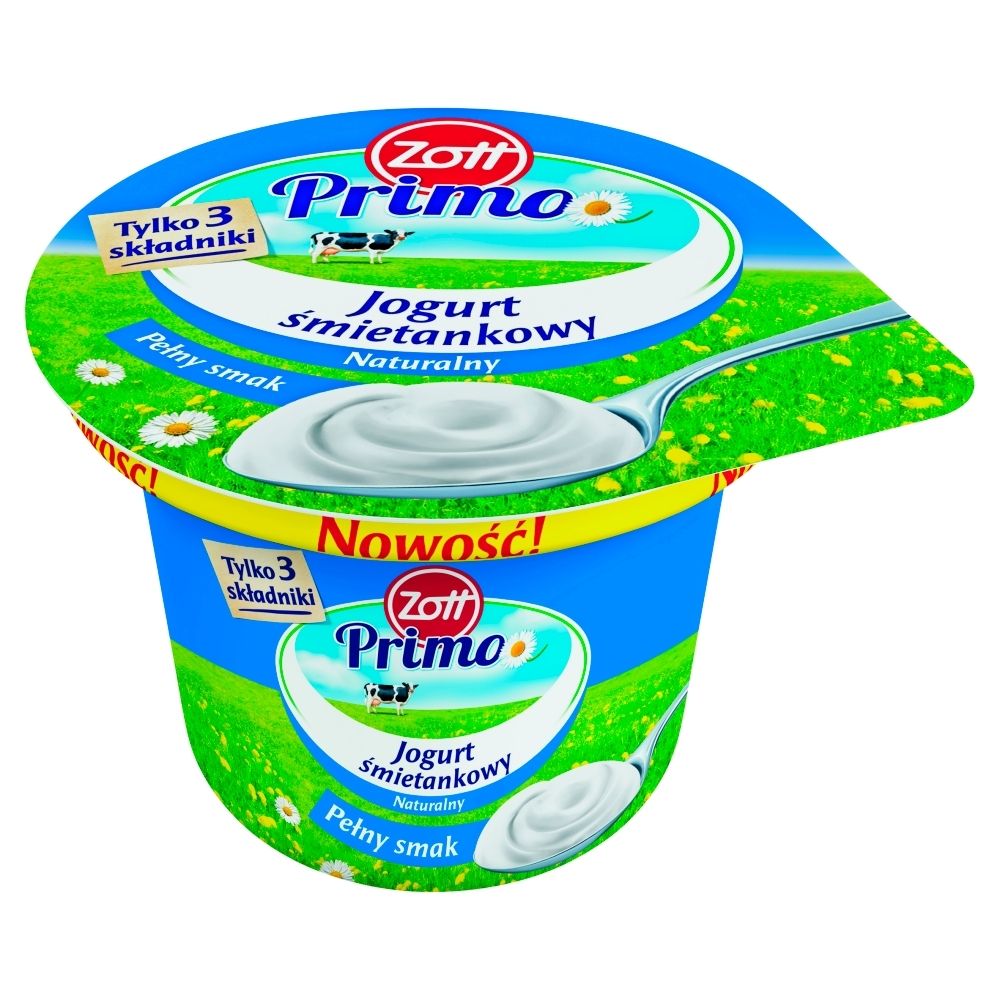 Zott Primo Jogurt śmietankowy naturalny 220 g