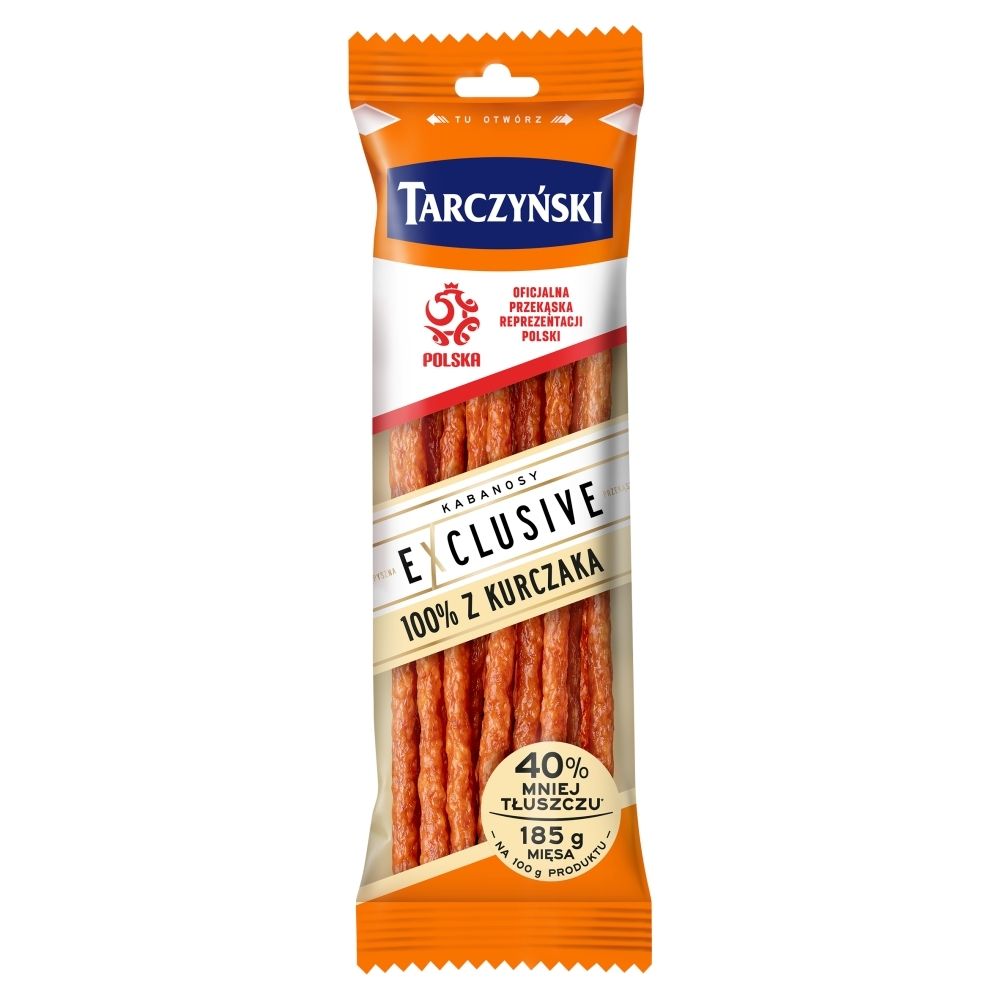 Kabanos Exclusive 100% Z Kurczaka 90G Tarczyński
