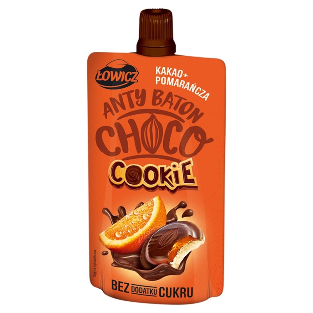 anty baton choco cookie mus kakao + pomarańcza