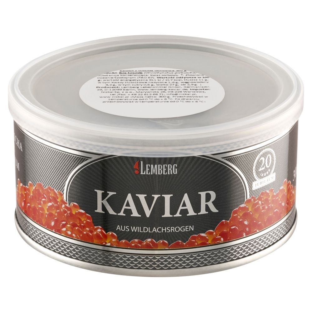 Lemberg Kawior z łososia gorbusza 300 g