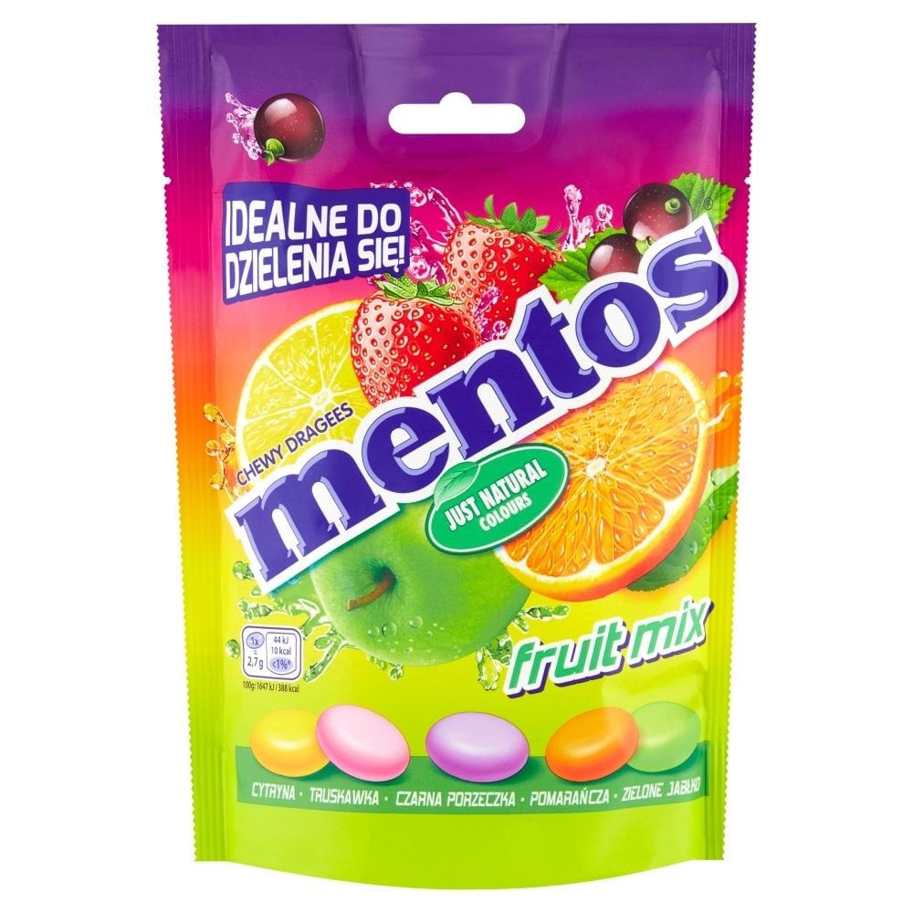 Mentos Fruit Bag 160g