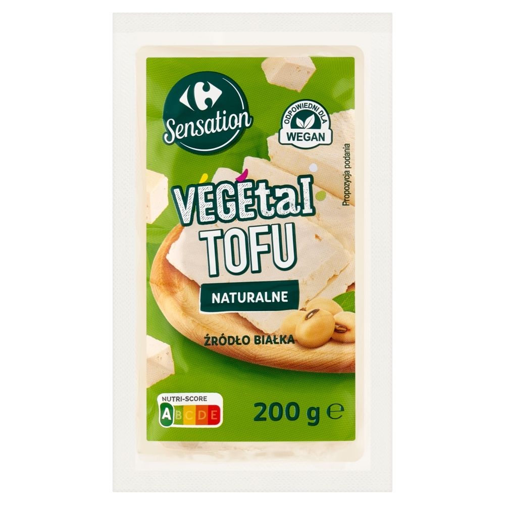 Carrefour Sensation Vegetal Tofu naturalne 200 g