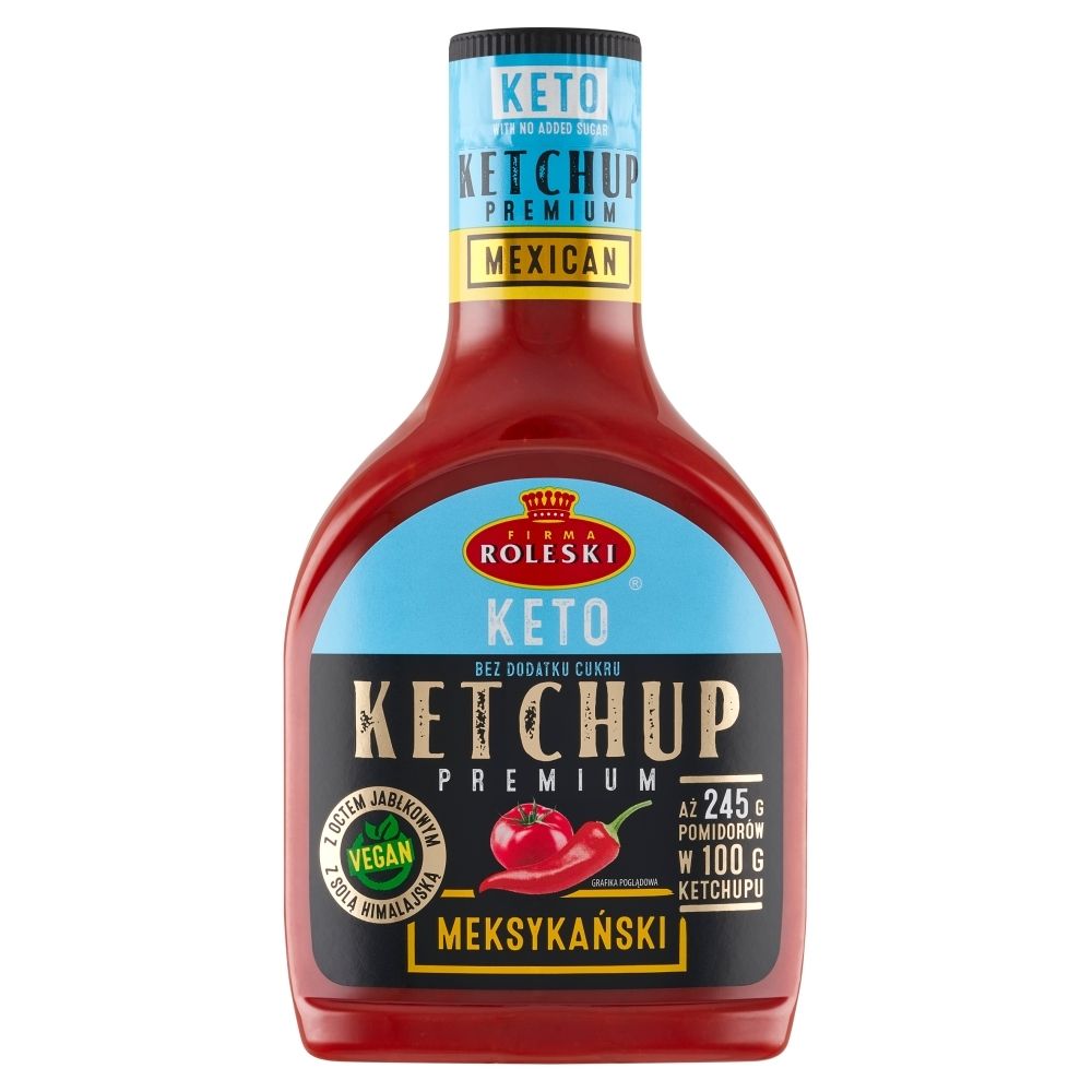 Ketchup Premium Meksykański KETO 425g