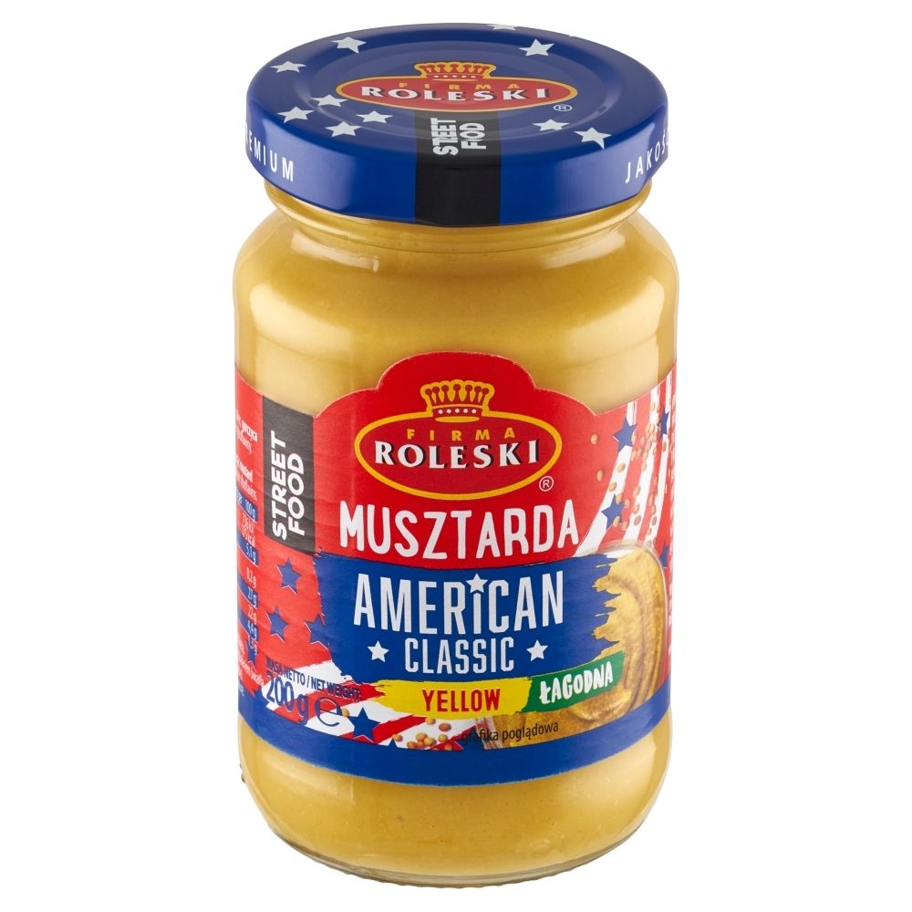 Roleski musztarda american classic łagodna 200g