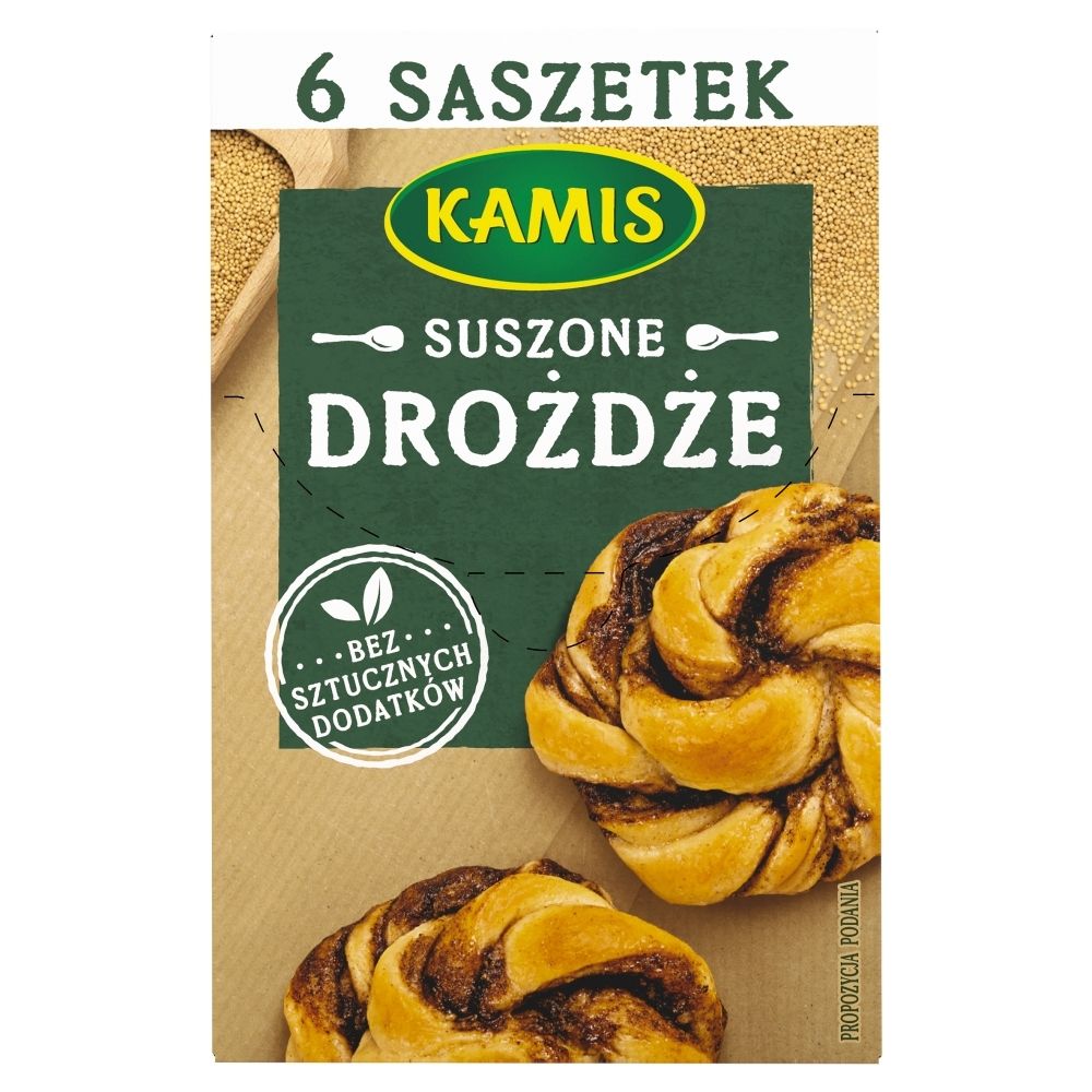Kamis Drożdże Suszone 8Gx6