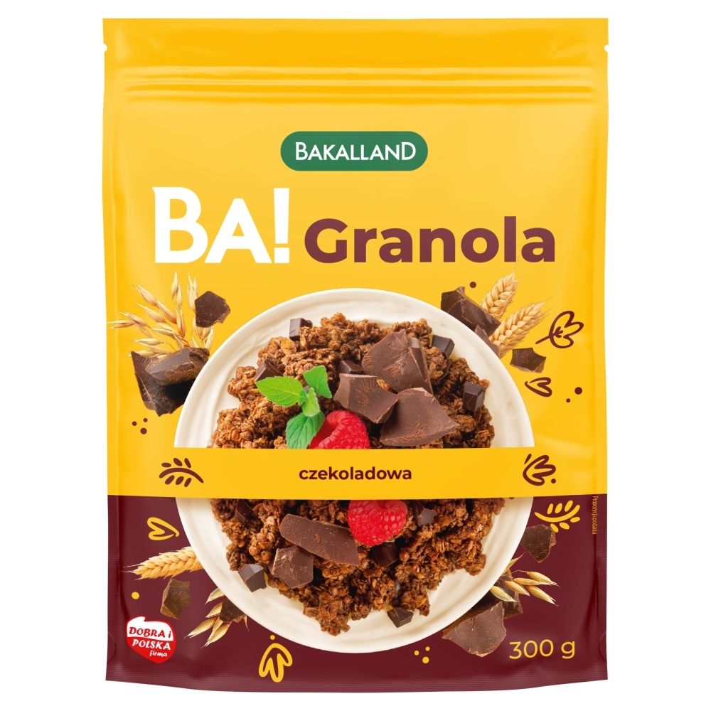 Bakalland BA! Granola czekoladowa 300 g