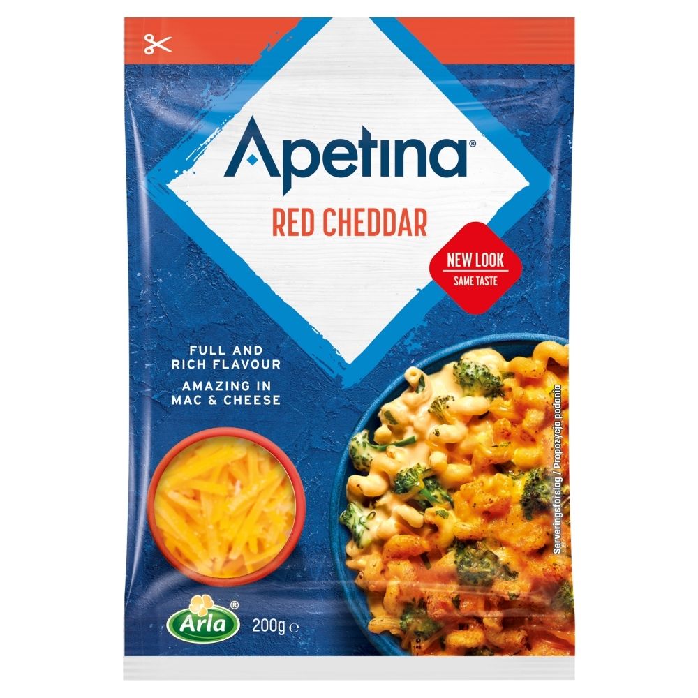 Apetina Red Cheddar 200G / Wiórki