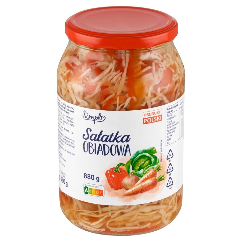 Simpl Sałatka obiadowa 880 g