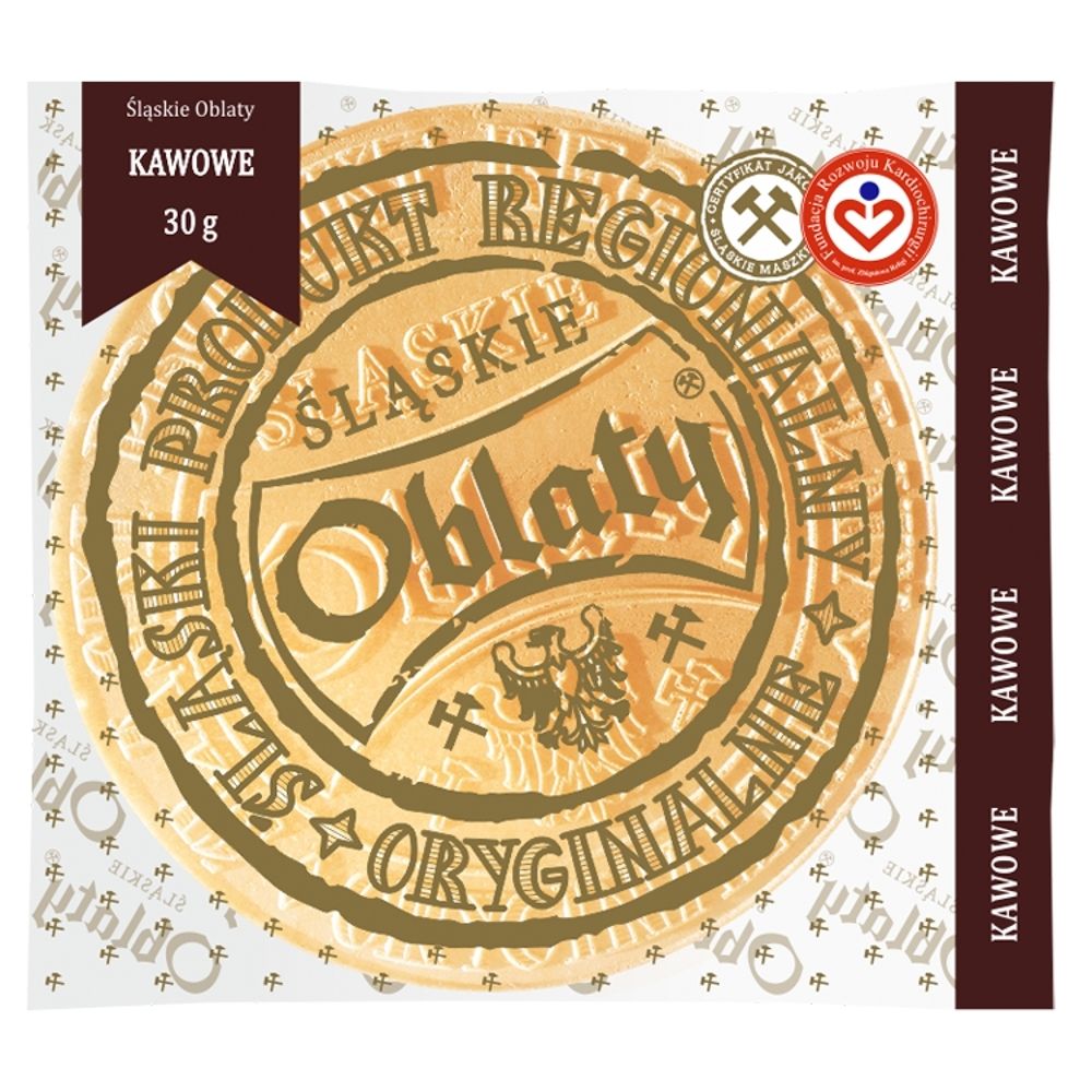 Śląskie oblaty kawowe 30 g