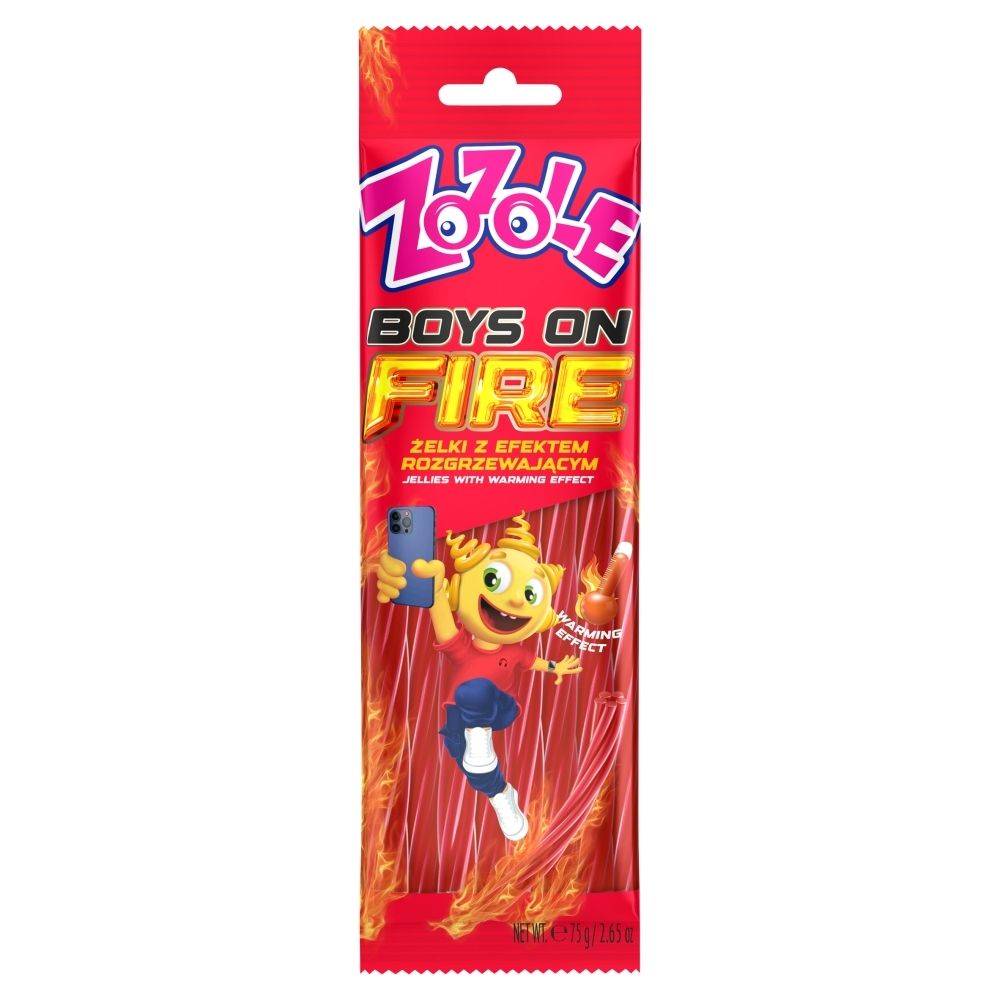 Zozole Girls on Fire Żelki z efektem rozgrzewającym 75 g