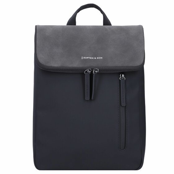 Kapten & Son Plecak miejski Vallen 31 cm all black