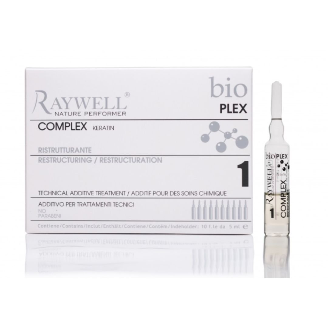 Raywell BioPlex 1, Ampułki do włosów, 10x5ml