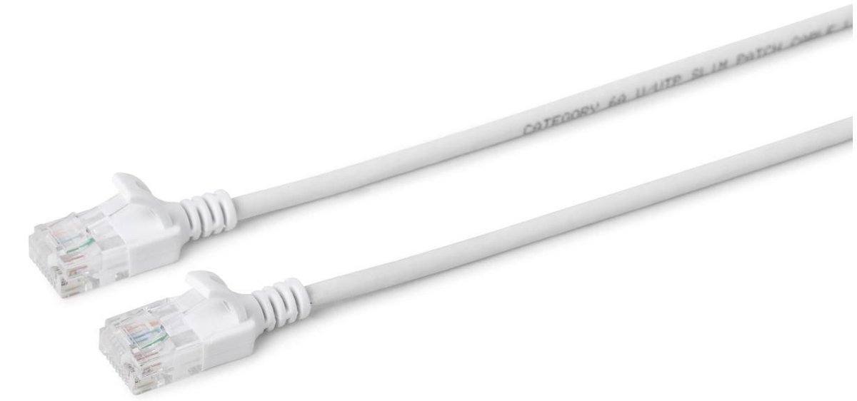 Microconnect U/Utp Cat6A Slim 2M Biały