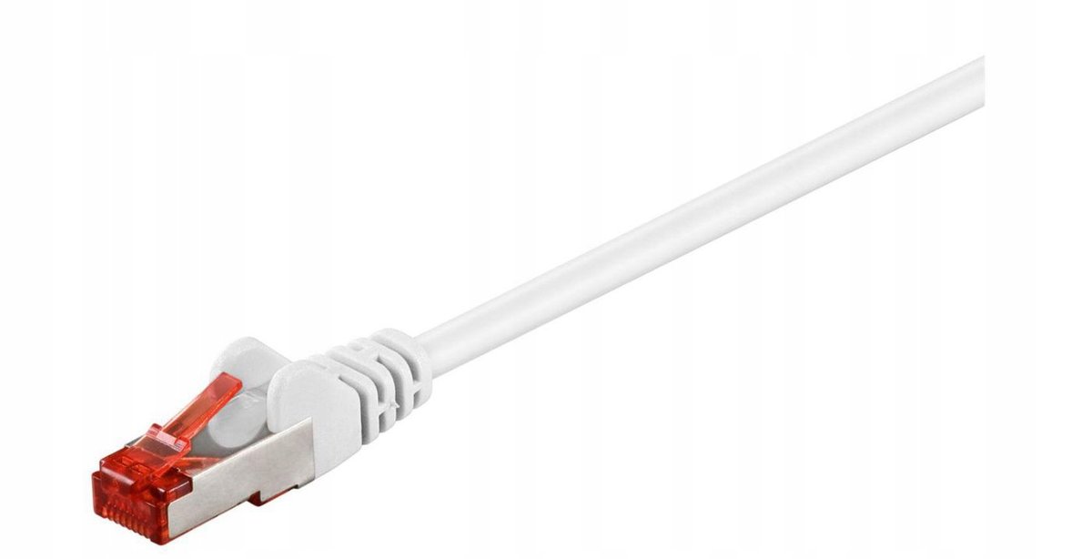MicroConnect RJ-45/RJ-45 kat.6 F/UTP Biały 0.5m B-FTP6005W