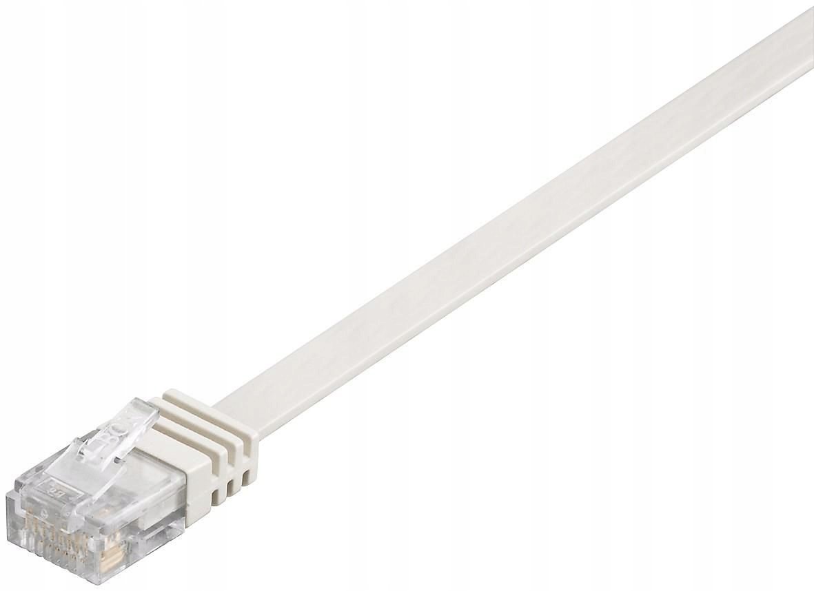 MicroConnect RJ-45/RJ-45 kat.6 0.25m Biały V-UTP60025W-FLAT
