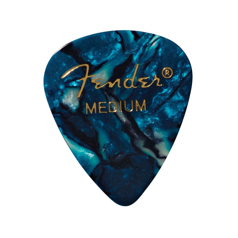 'FENDER PREMIUM CELLULOID 351 SHAPE MED OT KOSTKA FENDER 198-2351-308'