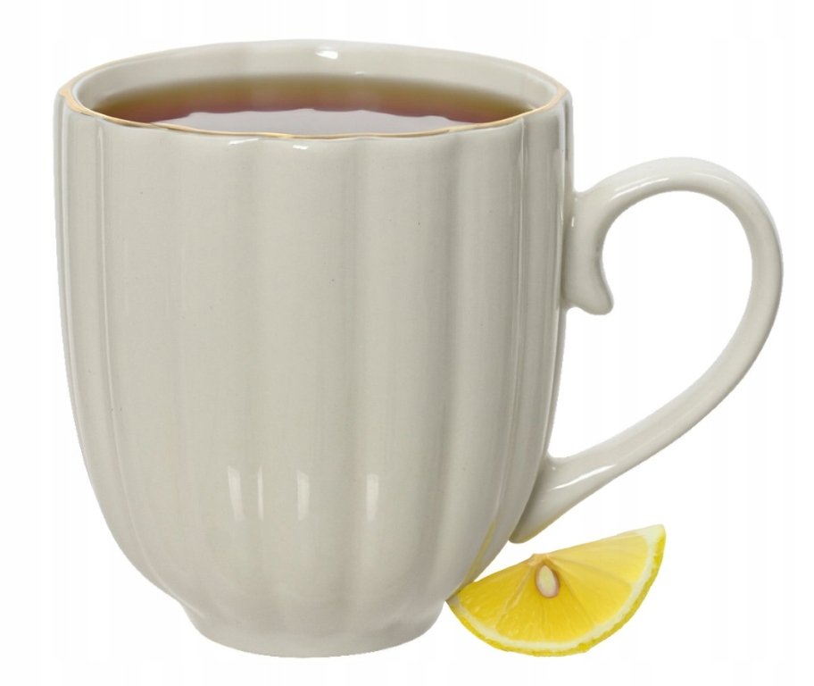 Kubek porcelanowy biały na kawę 400 ml