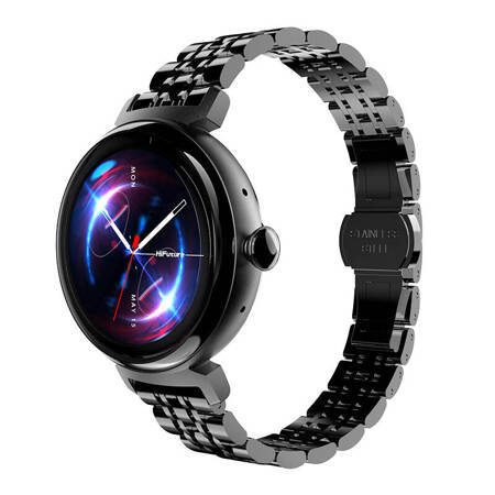 SmartWatch HiFuture Future Aura Czarny AMOLED Szkło hartowane + powłoka