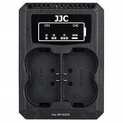 Fuji Ładowarka do aparatu JJC Podwójna Ładowarka Usb Do Fuji Np-w235 Npw235 SB5928