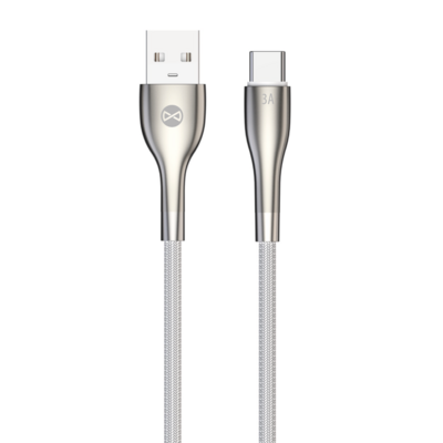 Kabel USB - USB Typ-C FOREVER Sleek 1 m Biały