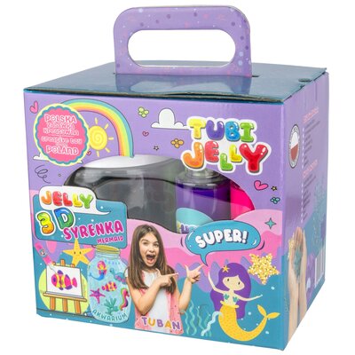 Tuban Tubi Jelly Małe akwarium syrenka 6 kolorów)