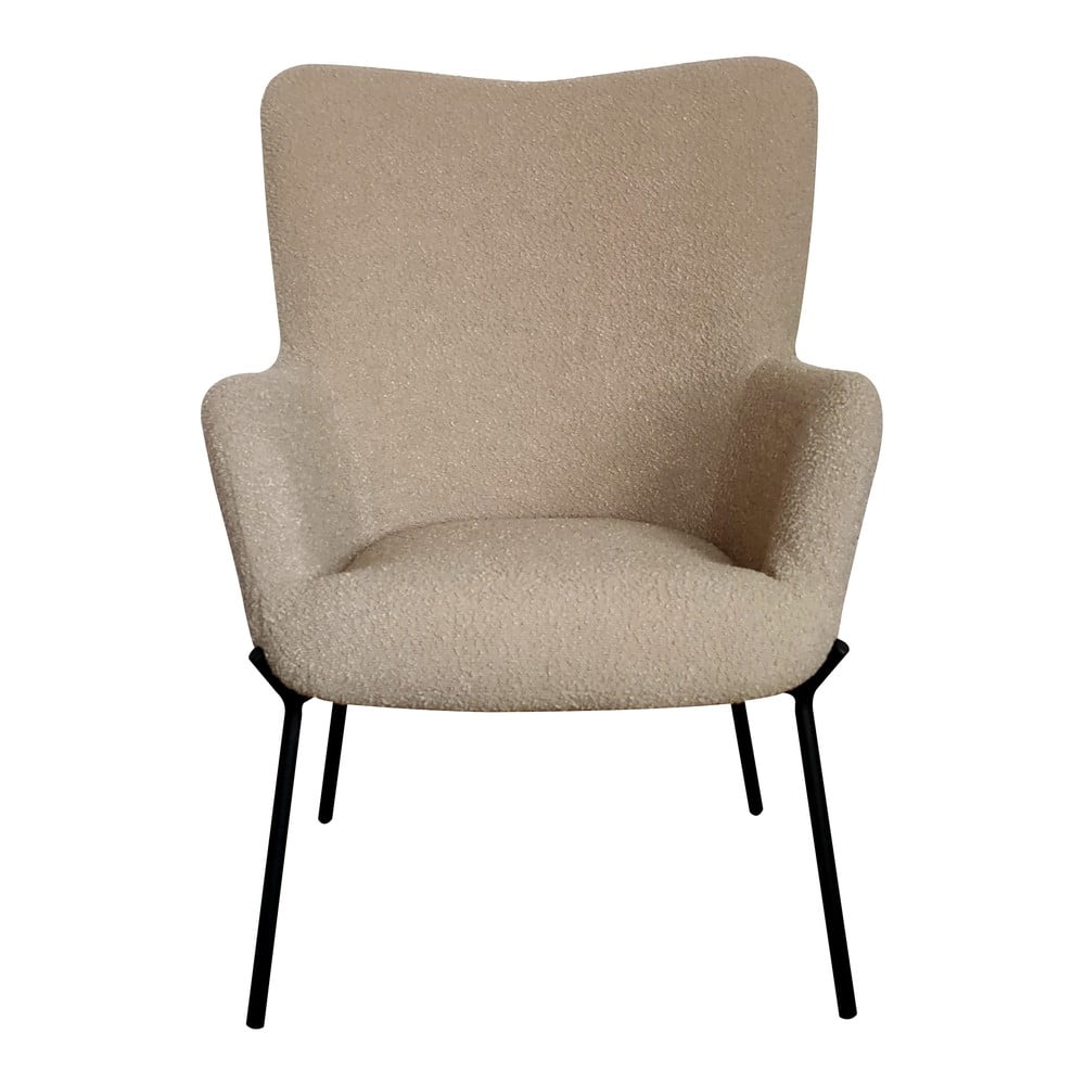 Beżowy fotel Glasgow – House Nordic